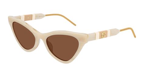 gucci sunglasses cat|gucci cat eye sunglasses beige.